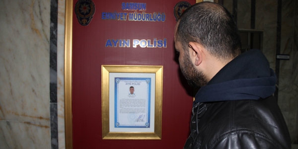 Sürücüyü ölümden kurtardı, ayın polisi seçildi