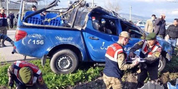Osmaniye'de askeri araç devrildi: 5 yaralı