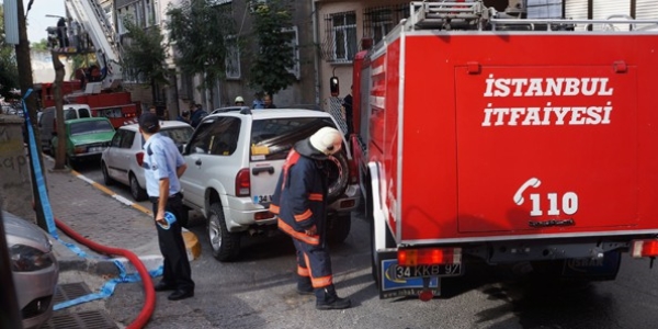 İstanbul Tıp'ta yangın
