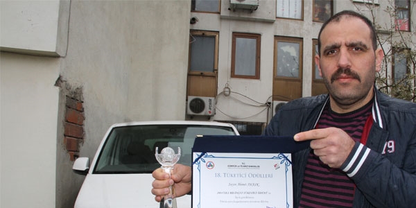 Otomotiv devi ile savaştı, yılın bilinçli tüketicisi oldu