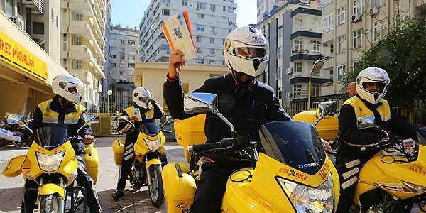 PTT bin 663 motosiklet aldı