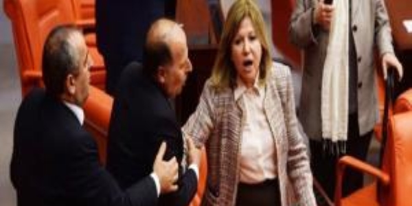 Nur Serter dün gece Meclis'i karıştırdı