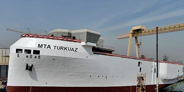 Yerli sismik gemi Turkuaz'n maliyeti 300 milyon lira