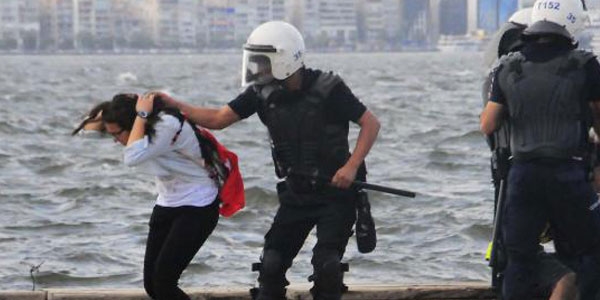 Saç çeken polis davası karara kaldı