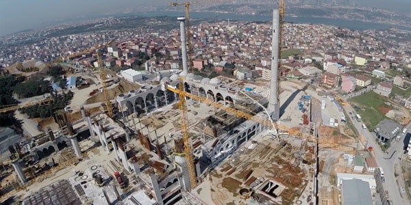 amlca Camii'nde sona gelindi