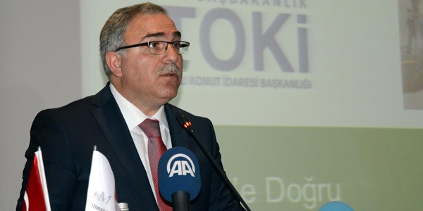 TOKİ Başkanı:Bursa Doğanbey konuları TOKİ'ye yakışmamaış