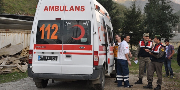 Giresun'da trafik kazası: 2 ölü, 2 yaralı
