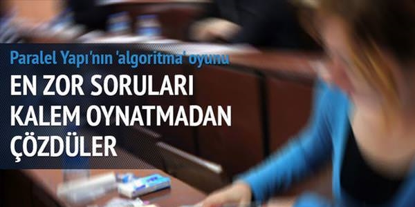 En zor soruları kalem oynatmadan çözdüler