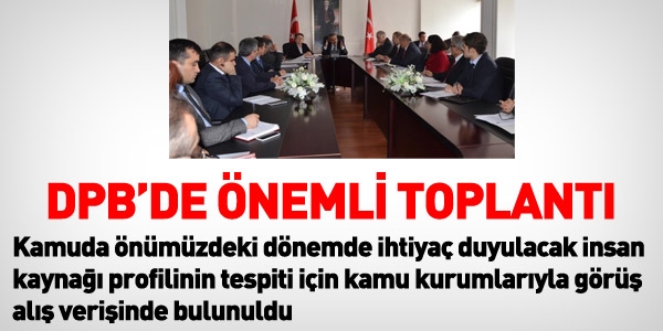 Kamu personeli istihdam stratejisi 3. toplantısı yapıldı
