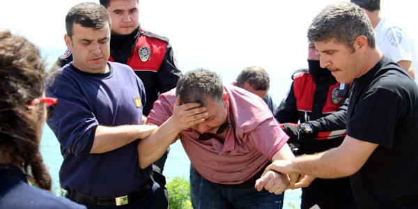 Polisin son saniye hamlesi ölümden kurtardı