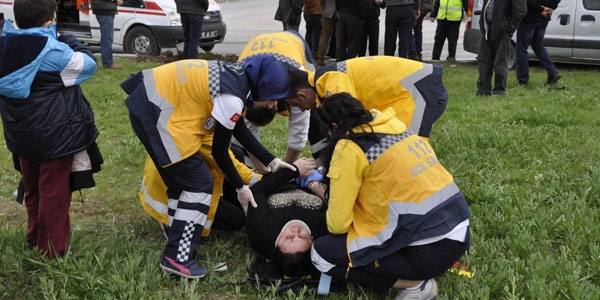 Amasya'da trafik kazası: 7 yaralı