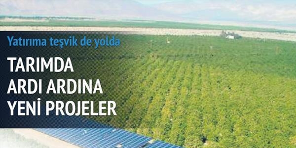 Her tarla kendi elektriğini üretecek