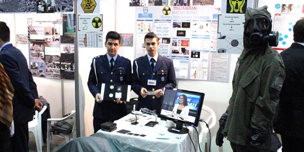 Geleceğin subayları radyasyona savaş açtı