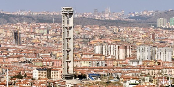 Ankara Keçiören'deki 144 metrelik kule yıkılacak