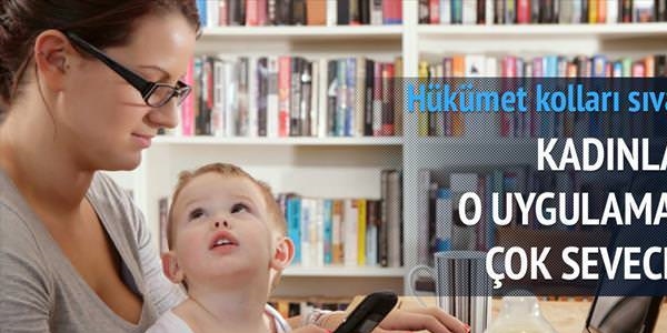 Meslek kurslarına katılan kadınlar için 'çocuk oyun odaları'