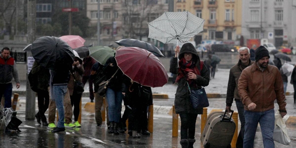 Soğuk ve yağışlı hava geliyor