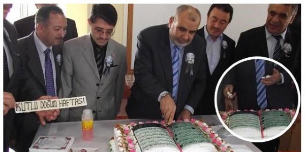 Kur'an-ı Kerim'li pasta 2 yıl önceye aitmiş