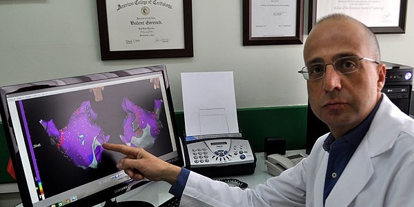 Kalp çarpıntılarına 'üç boyutlu haritalama' ile tedavi