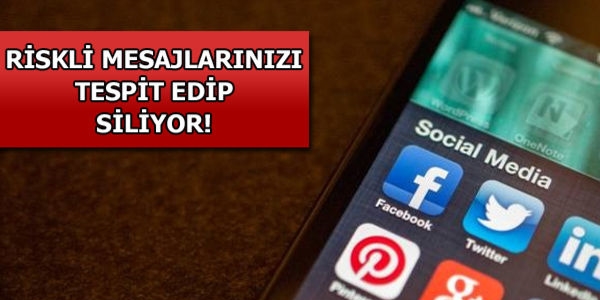 İnternetteki mesajlara 'temizlik' uygulaması