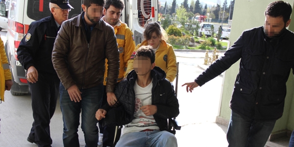 Bonzai içtiği iddia edilen şahıs hastanelik oldu