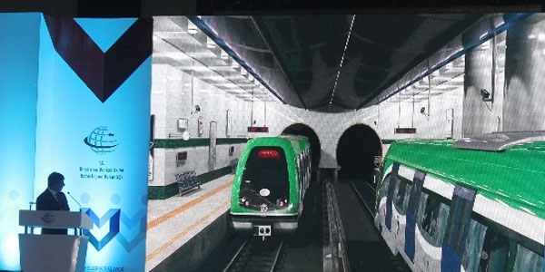 Davutolu'ndan Konya'ya metro mjdesi