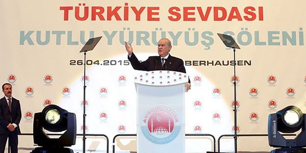 Bahçeli: Almanya kirli koalisyonun ortağı