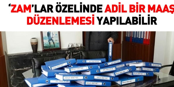 Çok çalışan memur için zamlarda düzenleme yapılabilir