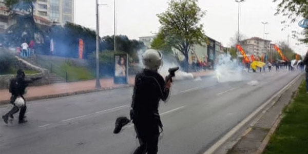Beşiktaş'ta polis müdahalesi