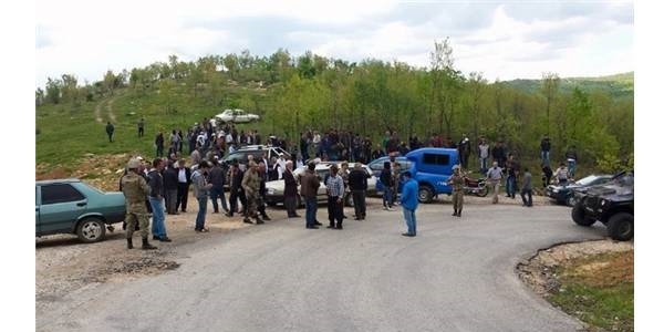 Aa kesenler ile kyller arasnda kavga: 7 yaral