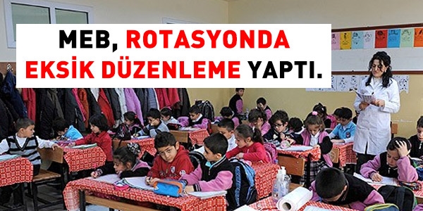 retmen Rotasyonunda Eksik Dzenlemeler