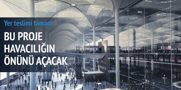 3. Havaliman'nda yer teslimi tamam