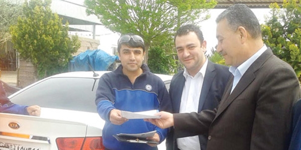 'Suriyeli' araçların muayenesi başladı