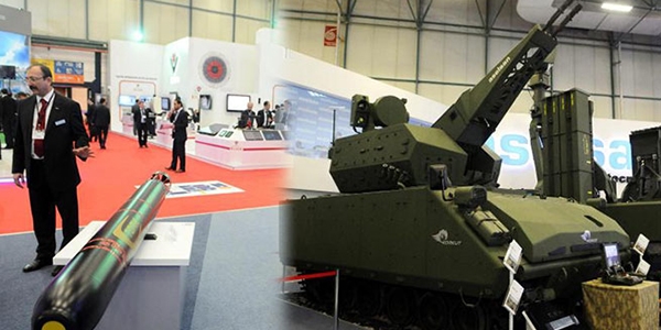 ASELSAN, tanksavar füze sistemini ilk kez tanıttı