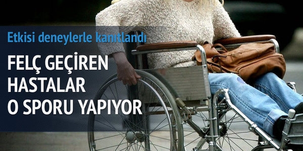 Golf, felçlinin zihnini açıyor