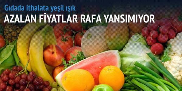 Gdada azalan fiyatlar rafa yansmyor