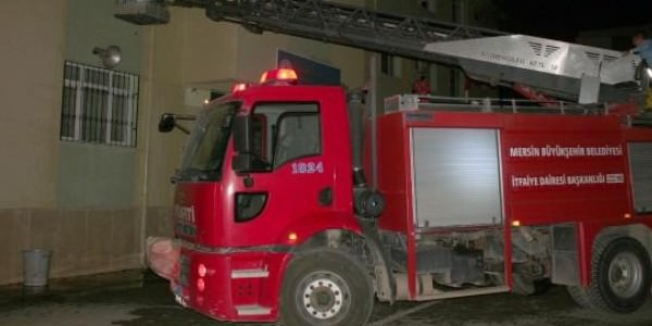 Okulda çıkan yangın korkuttu