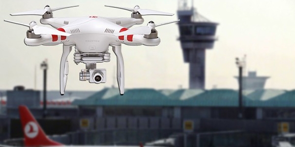 Atatürk Havalimanı'nda yine Drone vakası