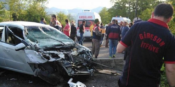İlçe emniyet amiri kaza yaptı: 5 yaralı