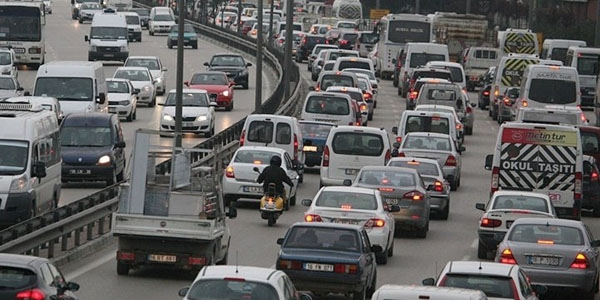 Trafikteki araç sayısı 20 milyona yaklaştı