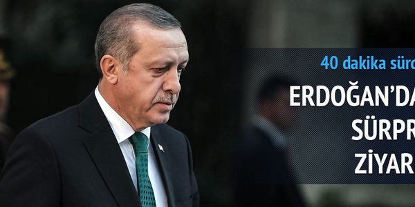 Erdoğan'dan Genelkurmay Başkanı Özel'e ziyaret