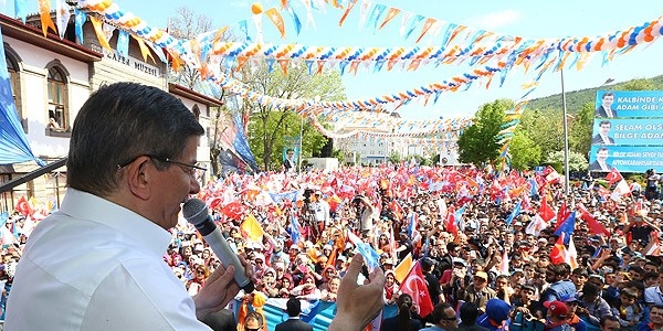 Davutolu: AK Parti'den zalime dost olmaz
