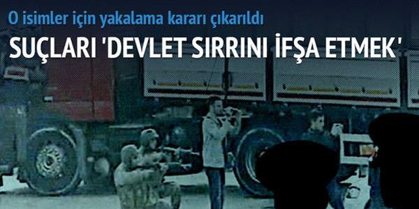 Suçları 'devlet sırrını ifşa etmek'