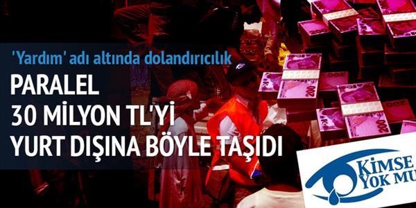 30 milyon TL'yi yurt dna elden tadlar