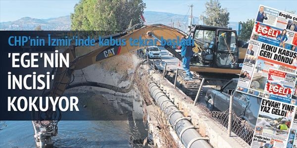 İzmir'de koku kabusu yeniden hortladı