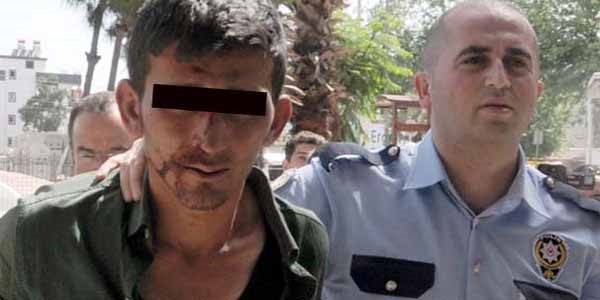 Gaspçıyı tekme tokat dövdüler