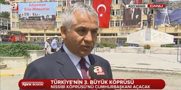 Türkiye'nin en uzun 3. köprüsü (Nissibi) açılıyor