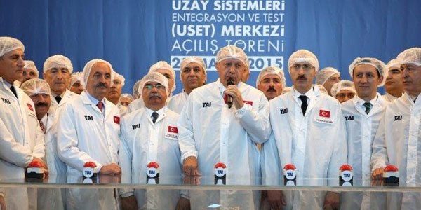 Türkiye'nin ilk uydu merkezi açıldı