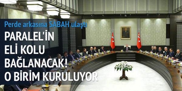 MGK'da Paralel Yapı ile mücadele masası oluşturuldu