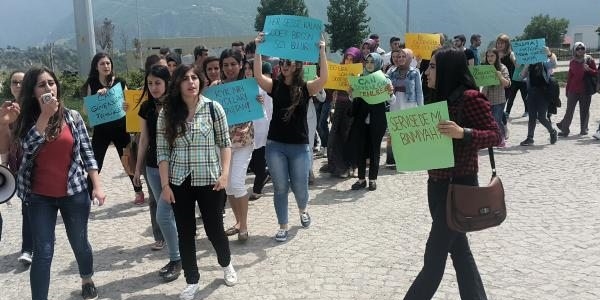 Üniversite öğrencilerinin darp edildiği iddiası