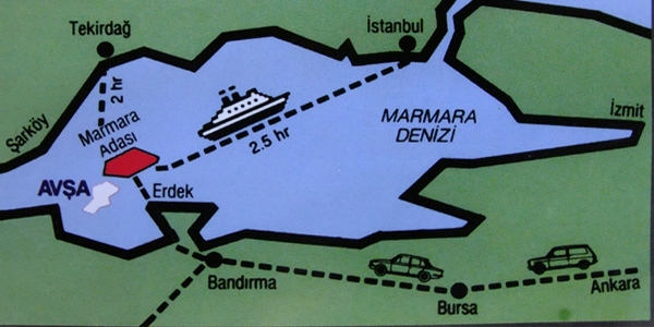 Marmara Adas'na ulam 3 saatten 12 dakikaya inecek